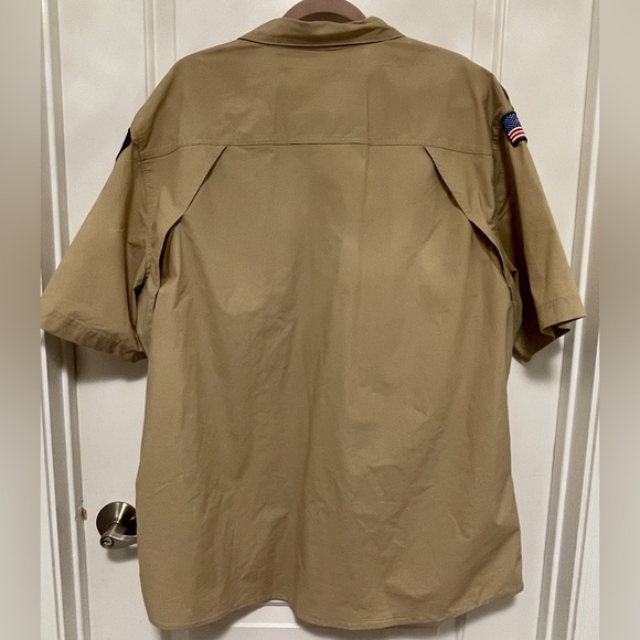 Boy Scouts of America BSA Men's Shirt 2-XLarge XXL Sewn Patches Austin Gorpcore - Picture 3 of 12